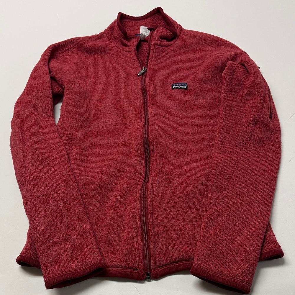 Women’s small Patagonia red/Maroon Full-Zip Jacket